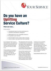 Do You Have An Uplifting Service Culture