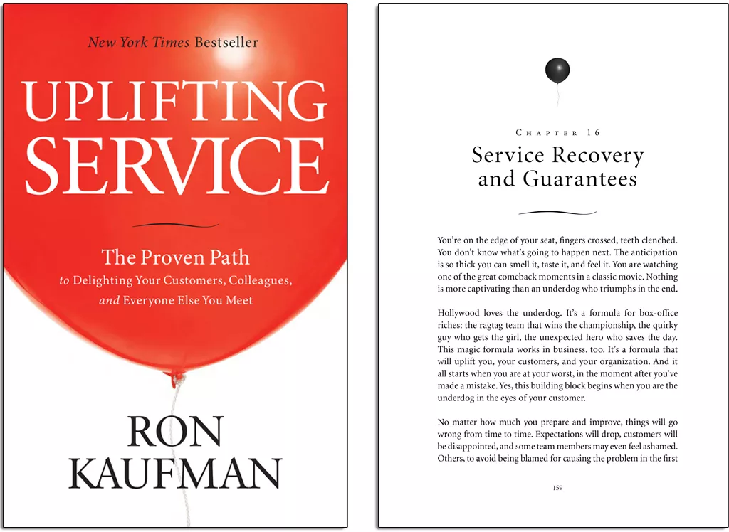Uplifting Service Chapter 16 Service Recovery and Guarantees