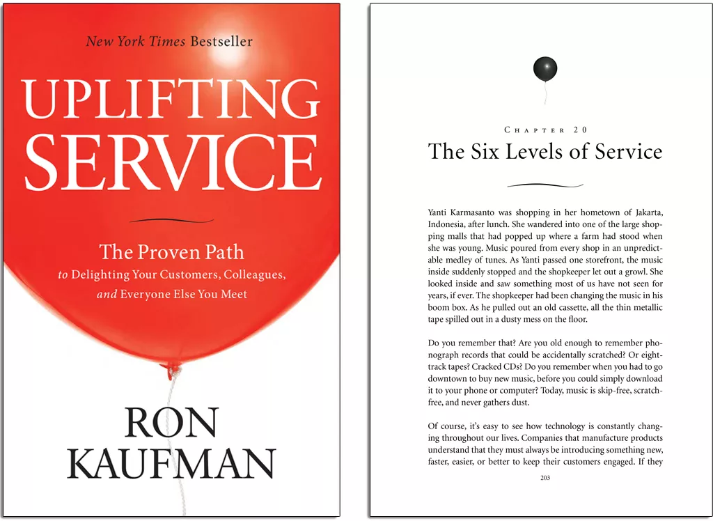 Uplifting Service Chapter 20 The Six Levels of Service