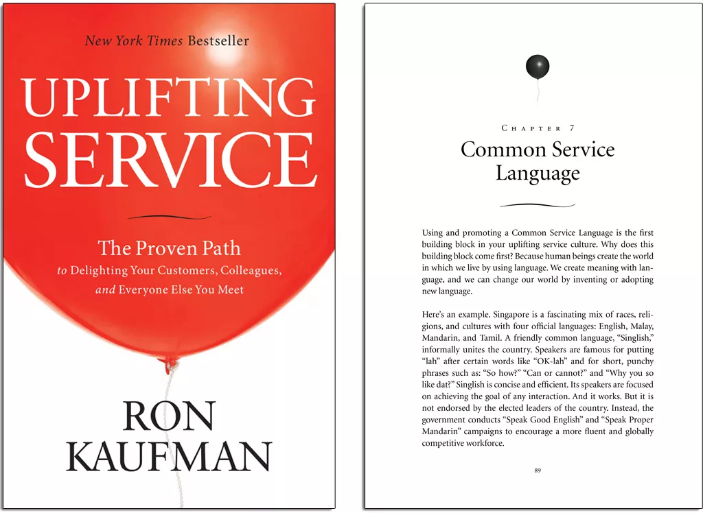 Uplifting Service Chapter 7 Common Service Language