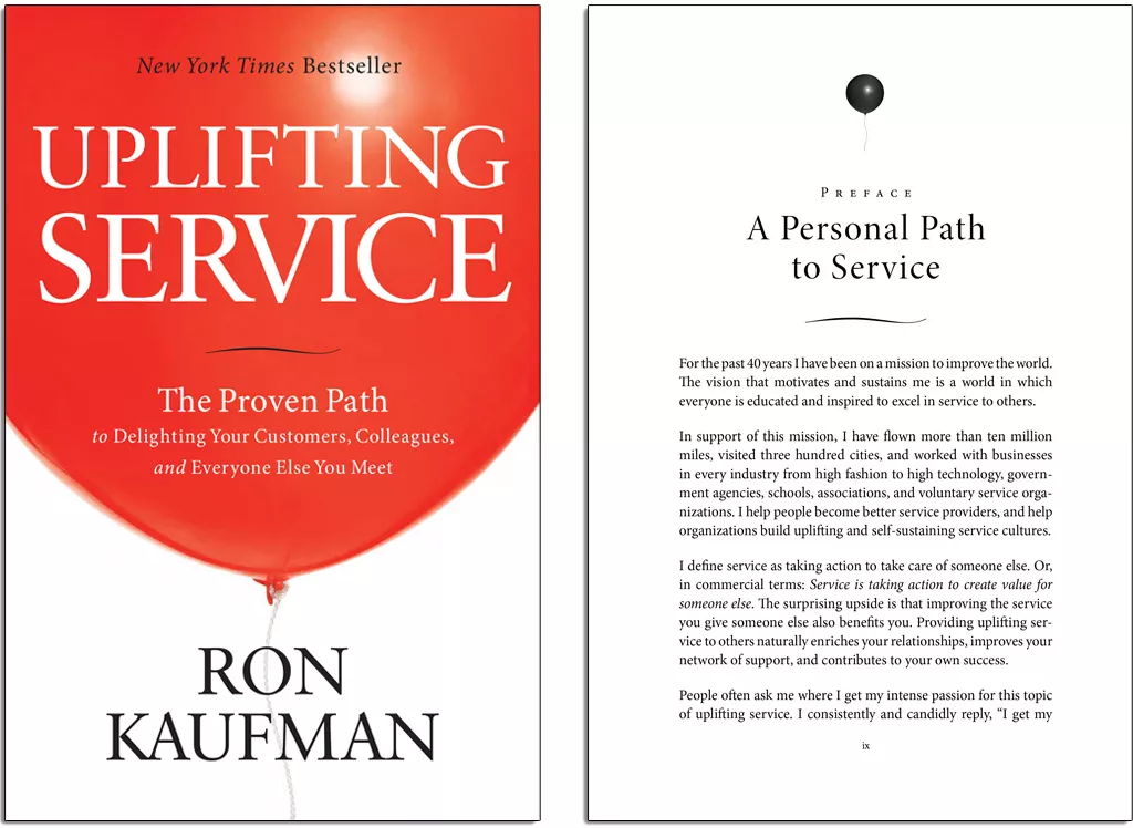 Uplifting Service NYT Best Seller Ron Kaufman